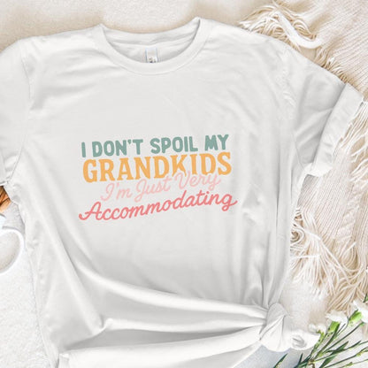 I Don’t Spoil My Grandkids PNG Digital Download, Accommodating Grandma