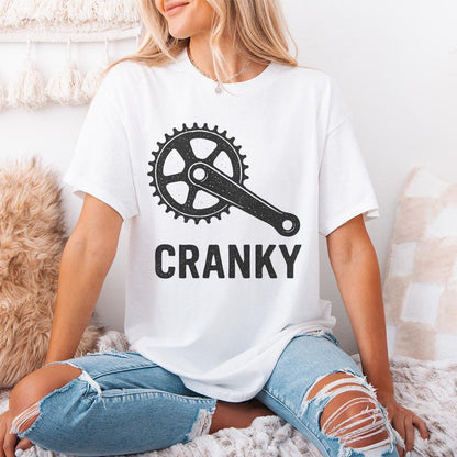 Cranky PNG, Funny Cycling Shirt PNG - 300 DPI Design for T-Shirt