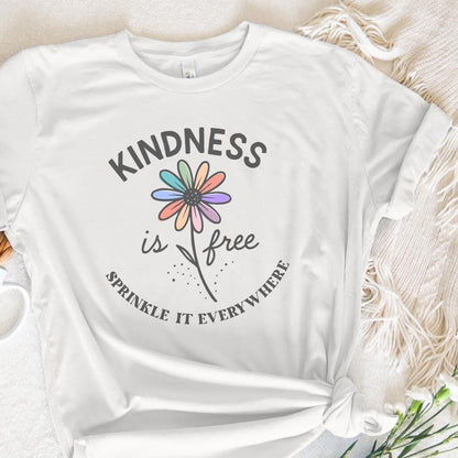 Kindness Is Free PNG, Sprinkle It Everywhere T-Shirt Design - 300 DPI