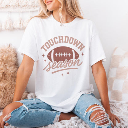 Touchdown Season PNG, Football Mom PNG - 300 DPI Design for T-Shirt