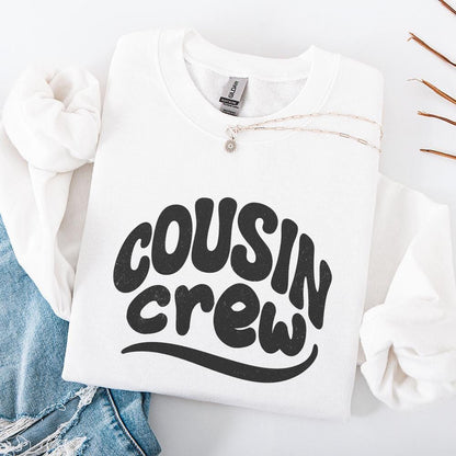Cousin Crew PNG Shirt, Family Reunion PNG - 300 DPI Design for T-Shirt