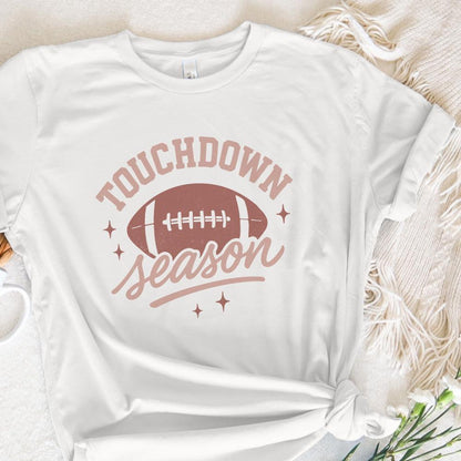 Touchdown Season PNG, Football Mom PNG - 300 DPI Design for T-Shirt