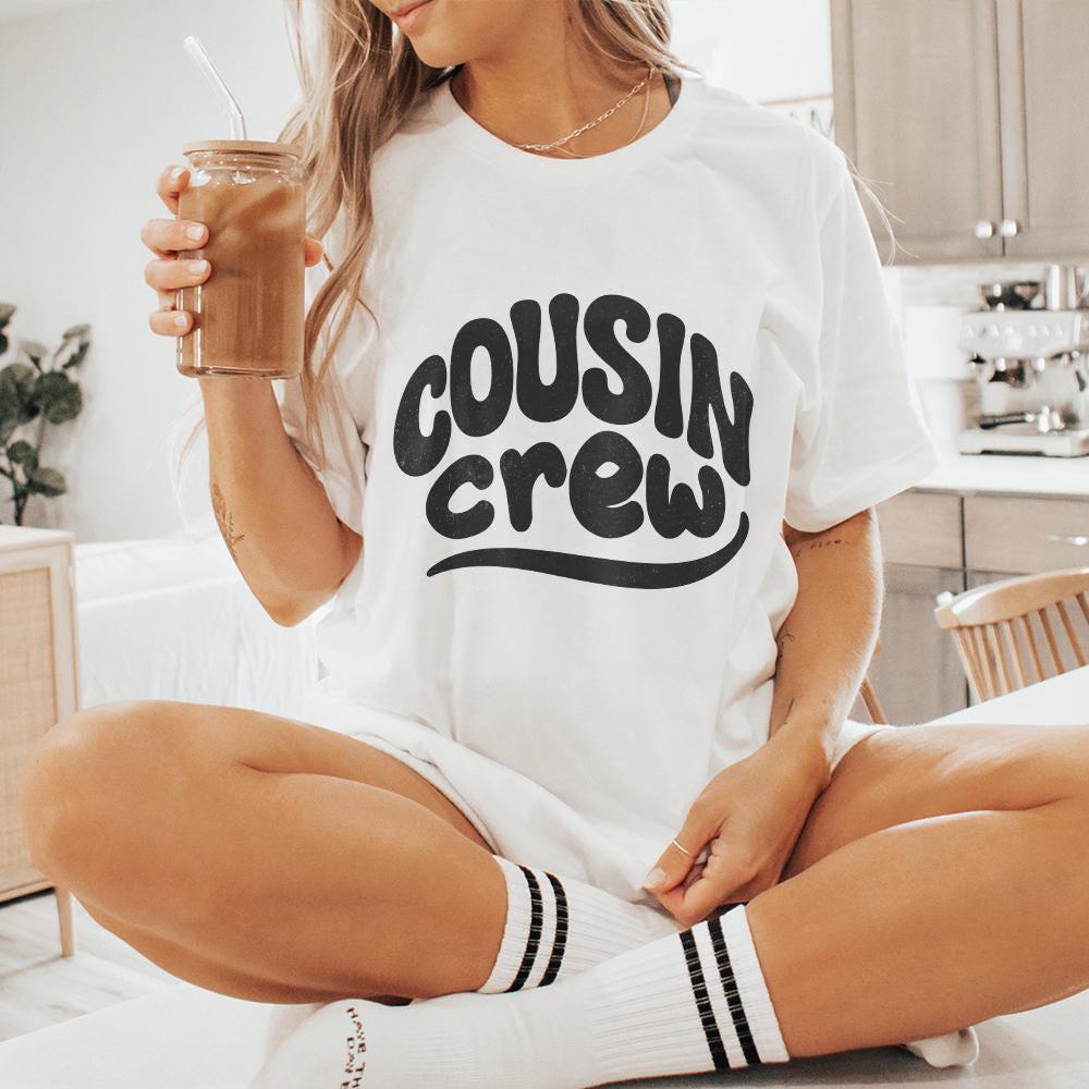 Cousin Crew PNG Shirt, Family Reunion PNG - 300 DPI Design for T-Shirt