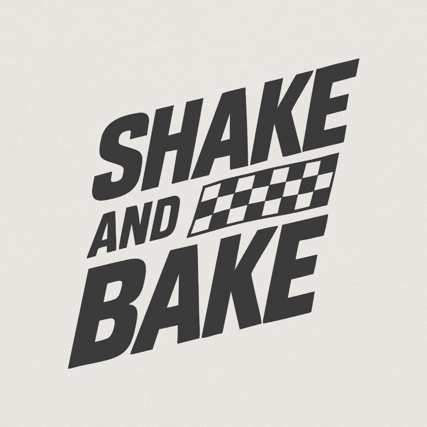Shake And Bake PNG, Racing Checkered Flag - 300 DPI Design for T-Shirt