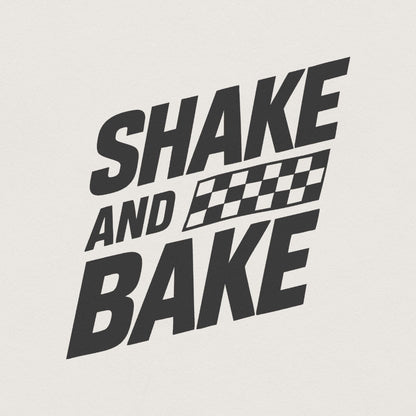 Shake And Bake PNG, Racing Checkered Flag - 300 DPI Design for T-Shirt