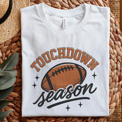 Touchdown Season PNG, Football Mom PNG - 300 DPI Design for T-Shirt