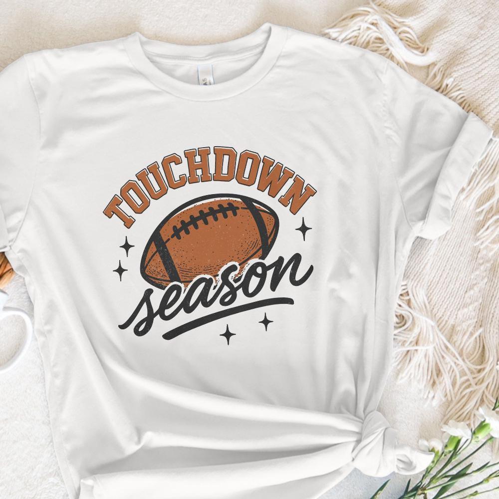 Touchdown Season PNG, Football Mom PNG - 300 DPI Design for T-Shirt