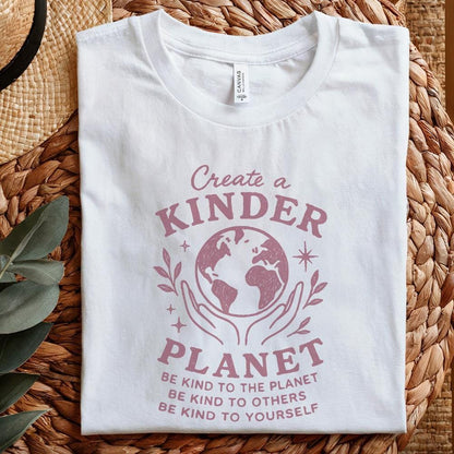 Create a Kinder Planet PNG, Be Kind Digital Design - 300 DPI Design for