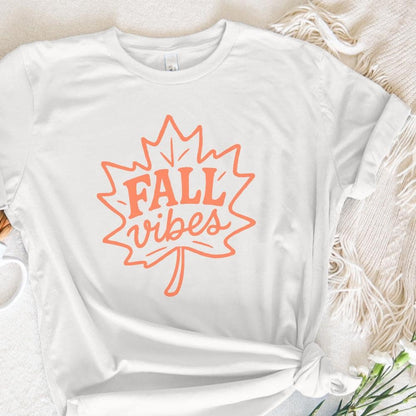 Fall Vibes PNG, Autumn Digital Download - 300 DPI Design for T-Shirt