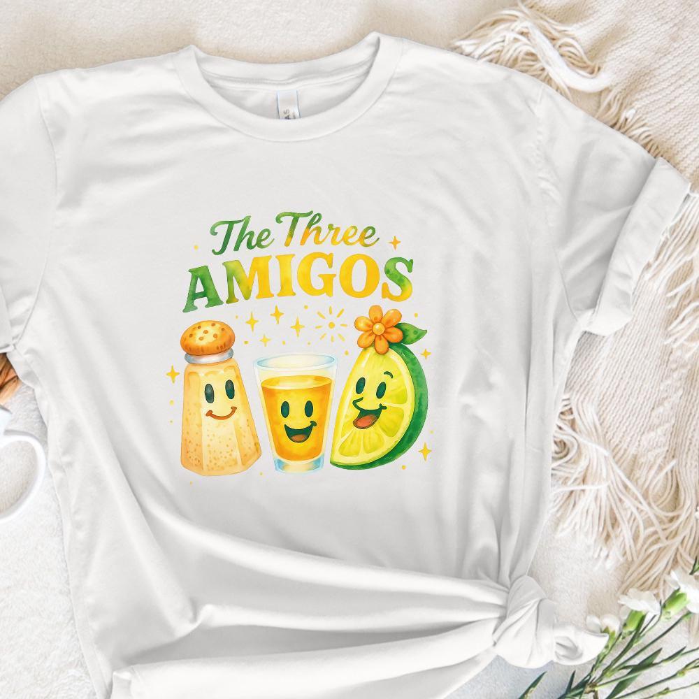 The Three Amigos PNG, Salt Lime Tequila Digital Art File - 300 DPI Design