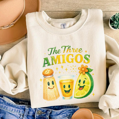 The Three Amigos PNG, Salt Lime Tequila Digital Art File - 300 DPI Design