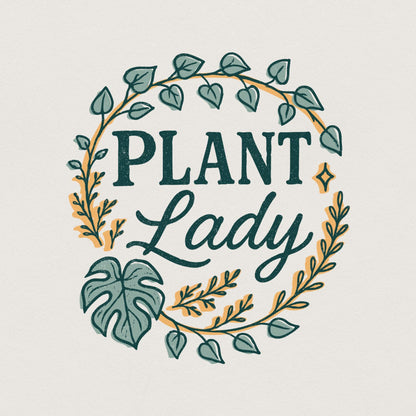Plant Lady PNG, Botanical PNG for Plant Lover - 300 DPI Design for T-Shirt