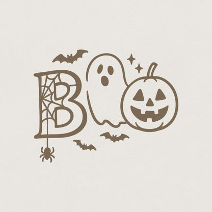 Boo PNG, Cute Halloween PNG - 300 DPI Design for T-Shirt