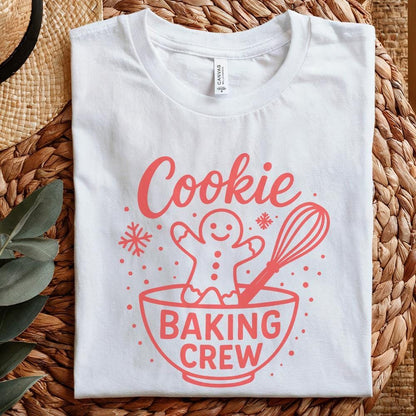 Cookie Baking Crew PNG, Christmas Baking - 300 DPI Design for T-Shirt