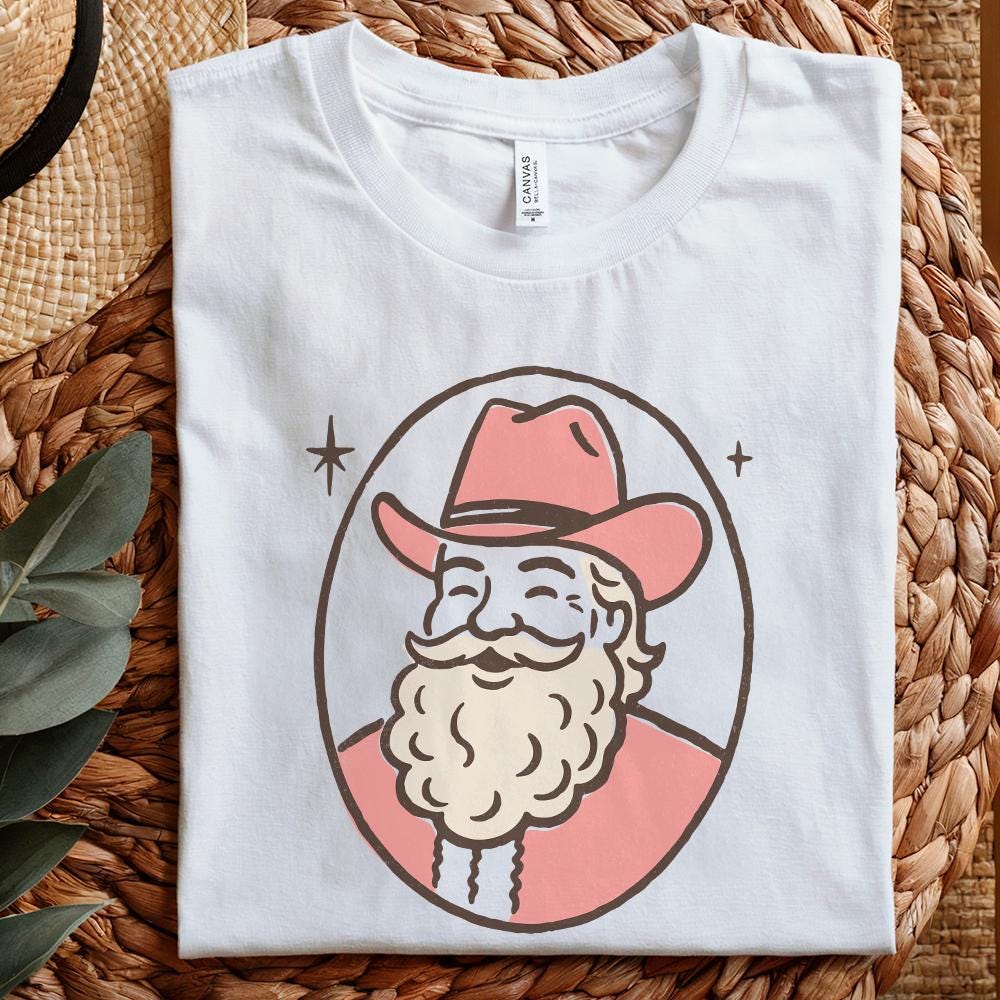 Cowboy PNG, Western PNG - 300 DPI Design for T-Shirt