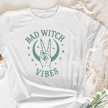 Bad Witch Vibes PNG Digital Download, Celestial Witchy Art - 300 DPI