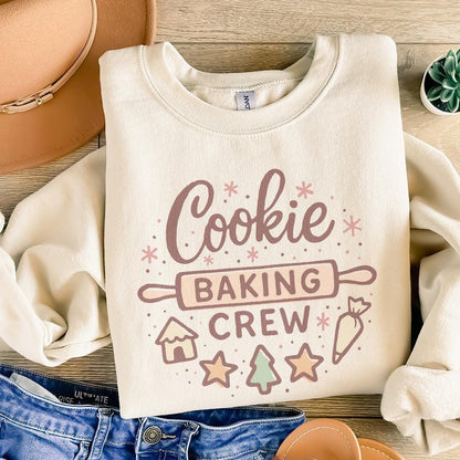 Cookie Baking Crew PNG • Holiday Baking Shirt PNG Christmas Cookie Baking