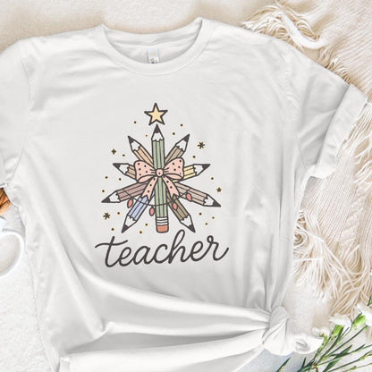 Teacher Pencil Star PNG, Best Teacher Ever PNG - 300 DPI Design for T-Shirt