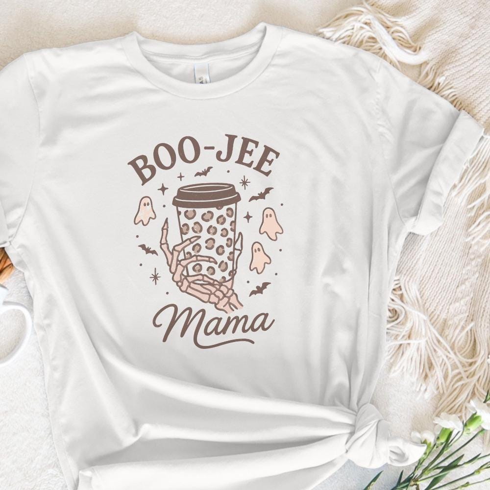 Boo-Jee Mama PNG, Spooky Mama PNG - 300 DPI Design for T-Shirt