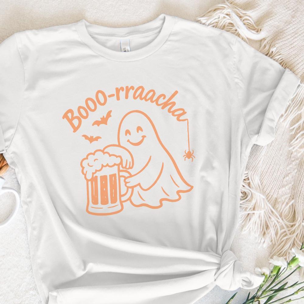 Booo-rraacha PNG, Retro Halloween Funny Ghost Digital Download - 300 DPI