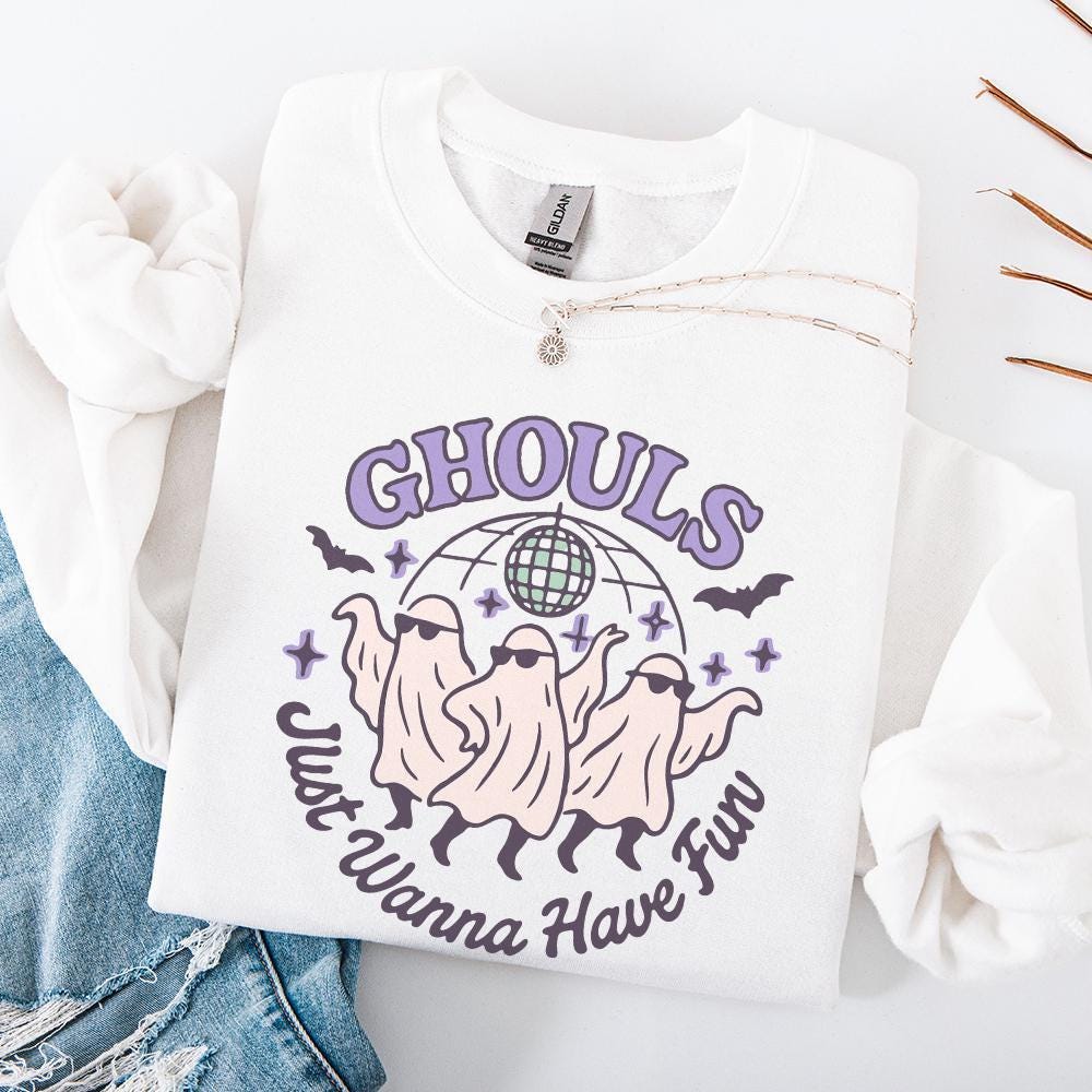Ghouls Just Wanna Have Fun PNG, Halloween PNG - 300 DPI Design for T-Shirt
