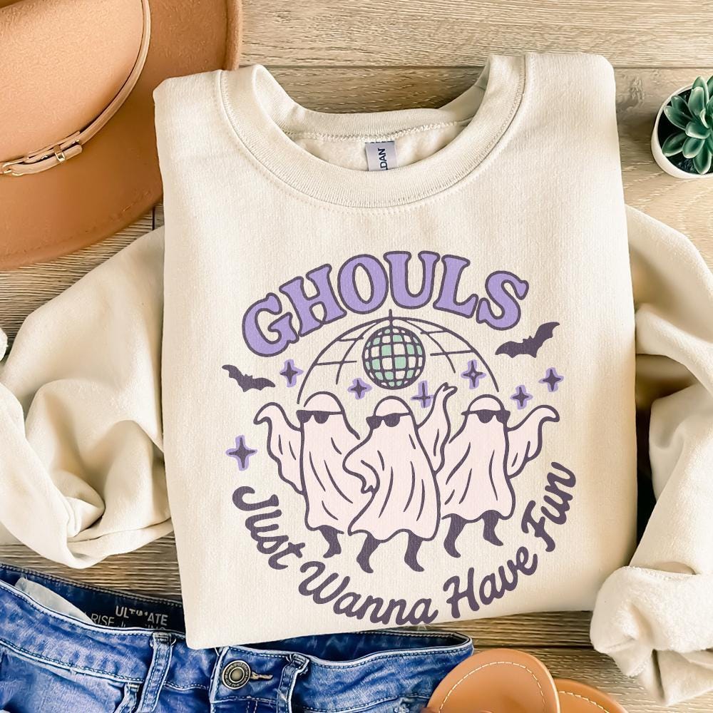 Ghouls Just Wanna Have Fun PNG, Halloween PNG - 300 DPI Design for T-Shirt