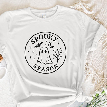 Spooky Season PNG, Retro Halloween Ghost PNG - 300 DPI Design for T-Shirt
