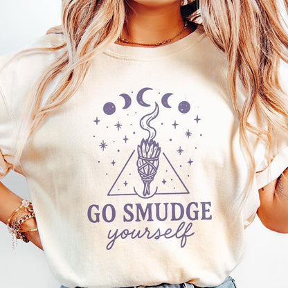 Go Smudge Yourself PNG, Witch png - 300 DPI Design for T-Shirt