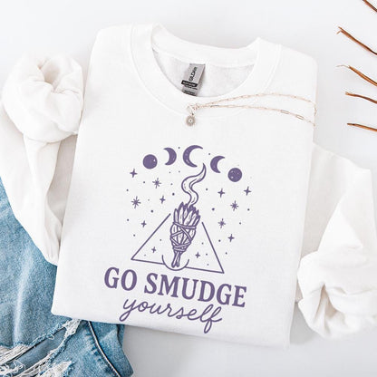 Go Smudge Yourself PNG, Witch png - 300 DPI Design for T-Shirt