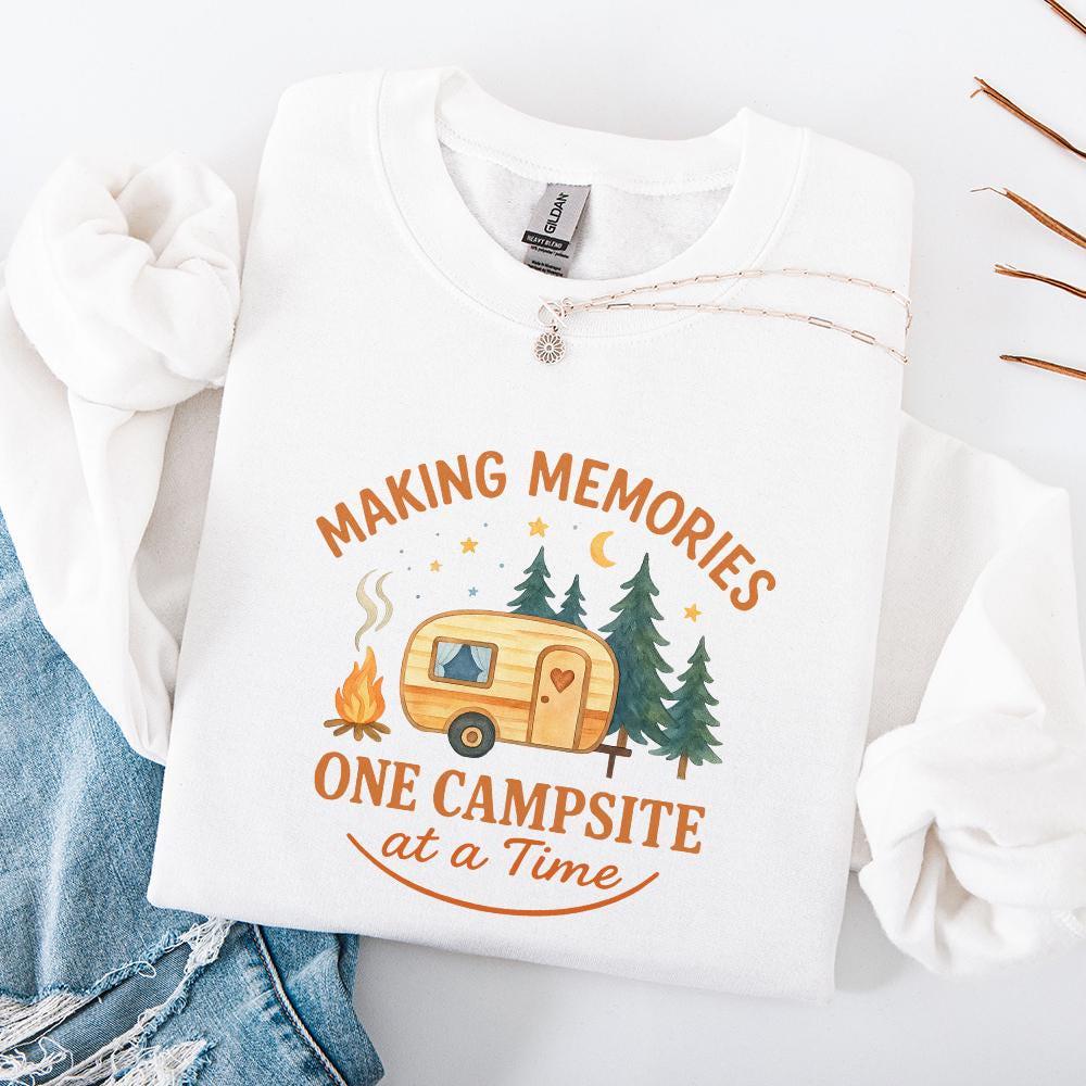 Making Memories One Campsite At A Time png, Camping png - 300 DPI Design