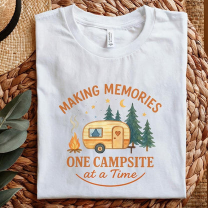 Making Memories One Campsite At A Time png, Camping png - 300 DPI Design