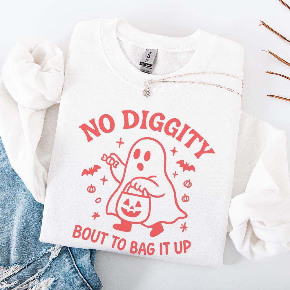 No Diggity Bout to, Bag It Up PNG - 300 DPI Design for T-Shirt