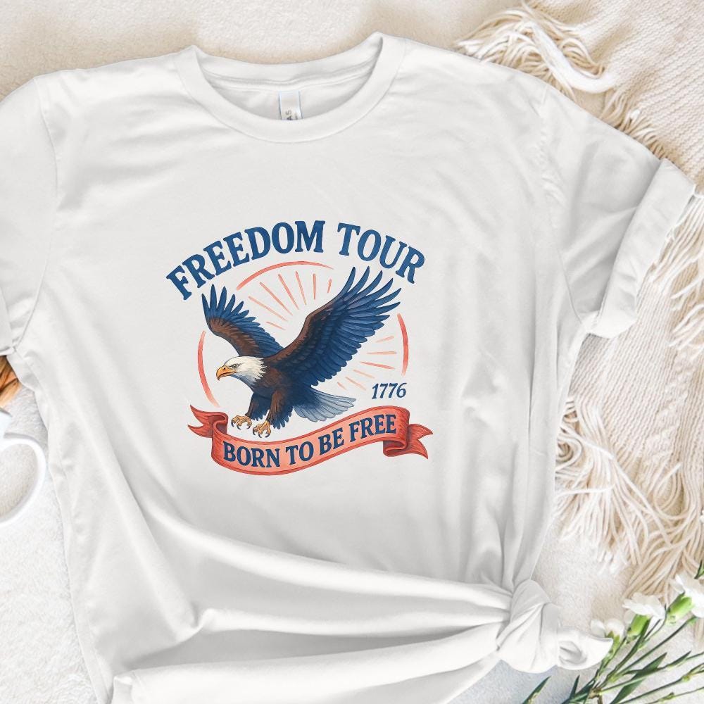 Retro 4th of July PNG, America png - 300 DPI Design for T-Shirt