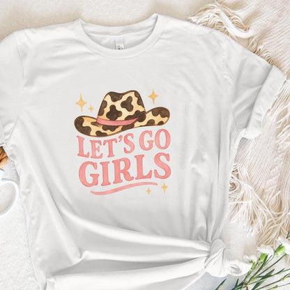 Let's Go Girls PNG, Western Design - 300 DPI Design for T-Shirt