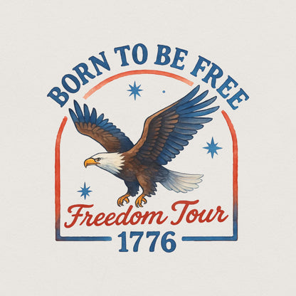 Retro 4th Of July PNG, Independence Day Sublimation Design - 300 DPI