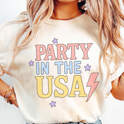 Retro 4th of July PNG, Independence Day png - 300 DPI Design for T-Shirt