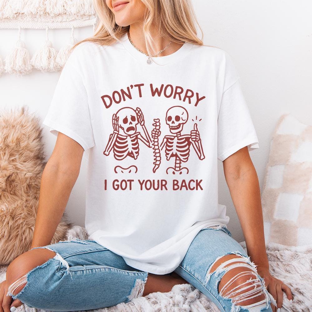 I Got Your Back Skeleton PNG, Halloween Shirt png - 300 DPI Design for