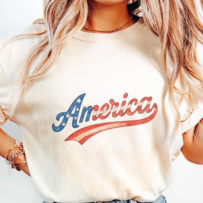 4th of July PNG, USA PNG - 300 DPI Design for T-Shirt