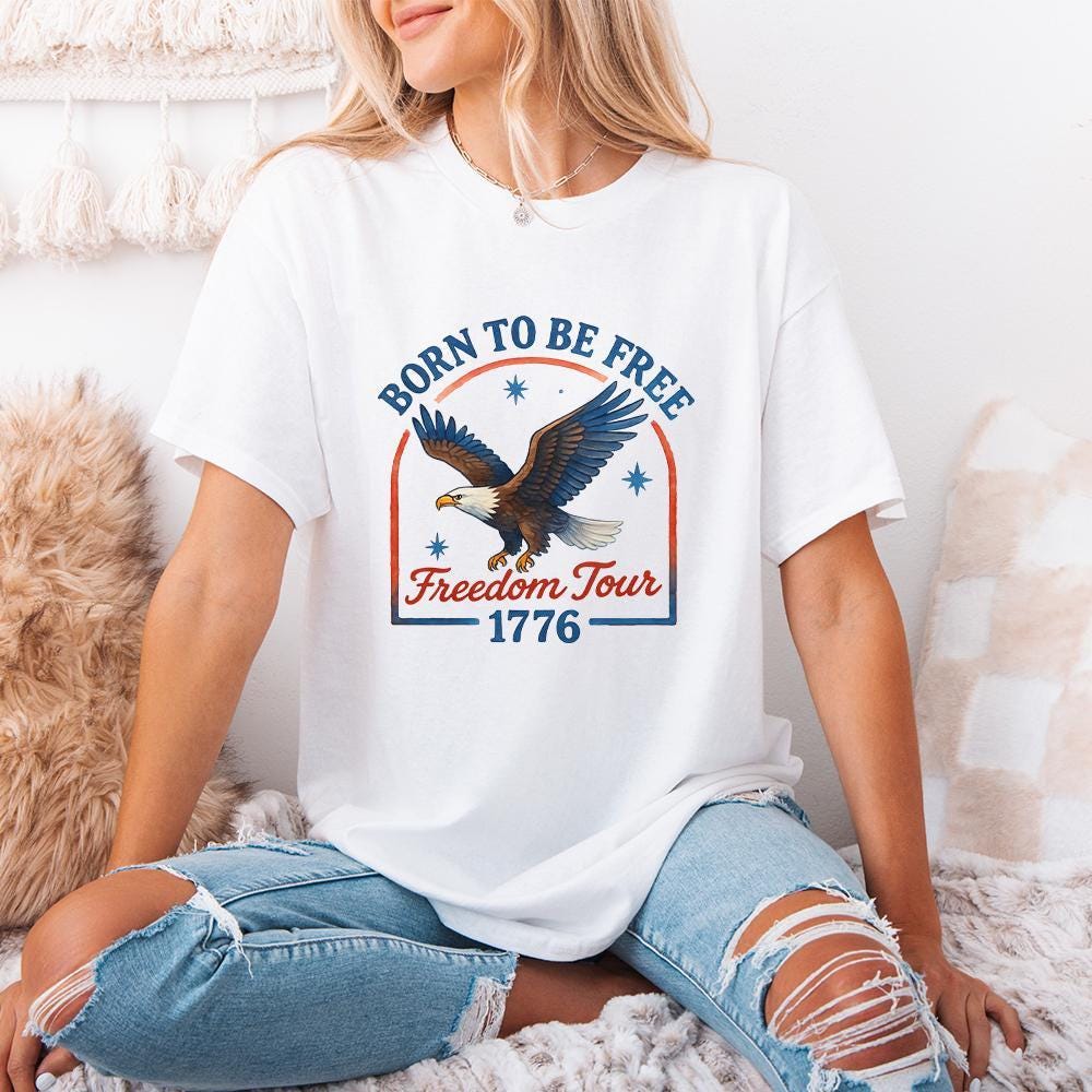 Retro 4th Of July PNG, Independence Day Sublimation Design - 300 DPI