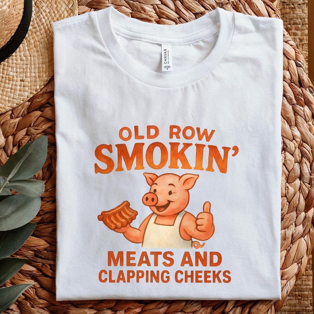 BBQ Enthusiasts Png, Funny Smokin' Meats Design - 300 DPI Design for