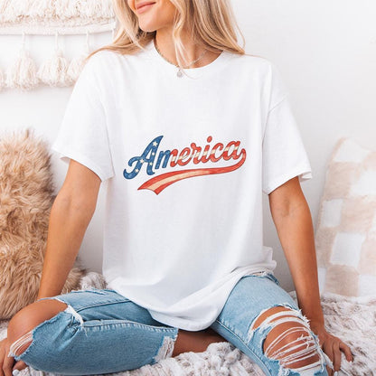 4th of July PNG, USA PNG - 300 DPI Design for T-Shirt