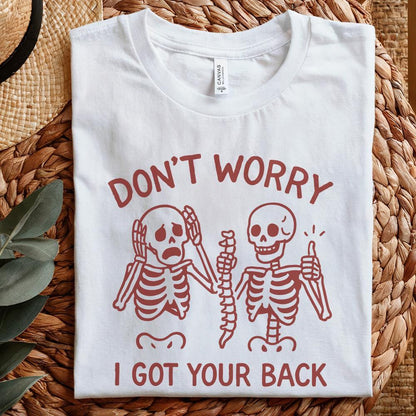 I Got Your Back Skeleton PNG, Halloween Shirt png - 300 DPI Design for