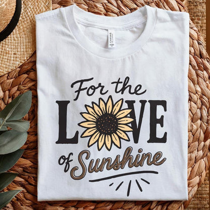 Love Sunshine Sublimation, Western PNG Design - 300 DPI Design for T-Shirt