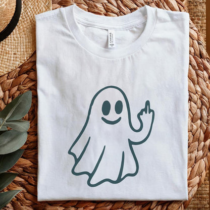 Ghost Middle Finger png, pod Ghost - 300 DPI Design for T-Shirt