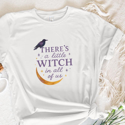 Little Witch in All of Us PNG, Witchy Halloween PNG - 300 DPI Design for