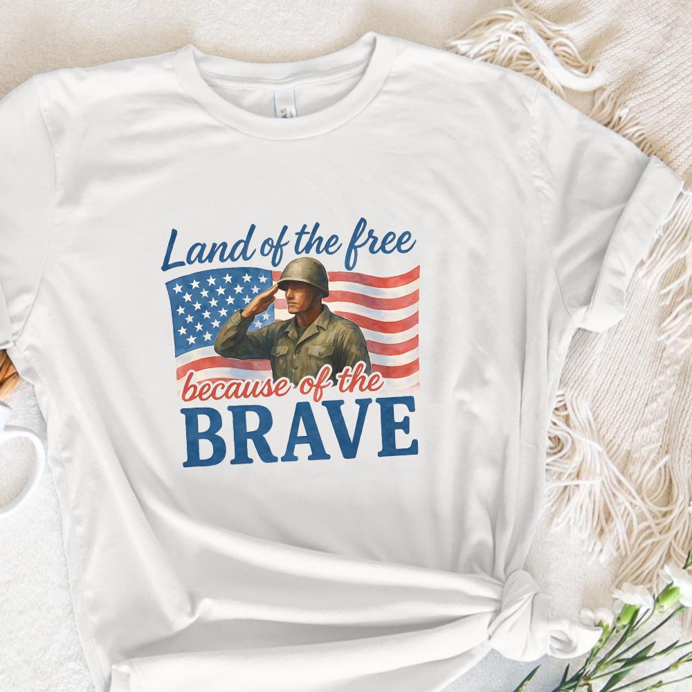 Land of the Free PNG, Patriotic Sublimation Design - 300 DPI Design for