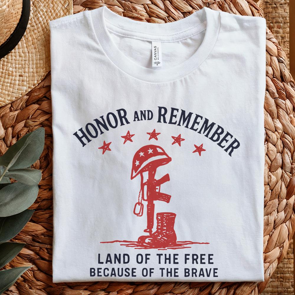 Land of the Free Because of the Brave PNG, Patriotic 4th of July