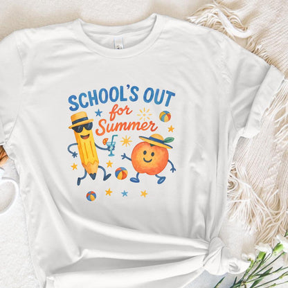 School's Out For Summer png, Digital Art Download - 300 DPI Design for