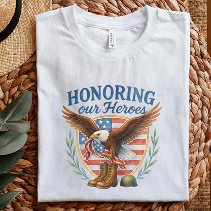 Honoring Our Heroes, Veterans png - 300 DPI Design for T-Shirt