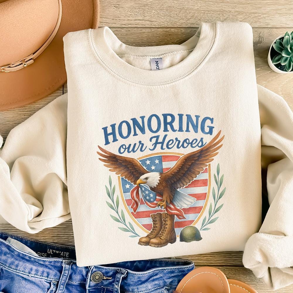 Honoring Our Heroes, Veterans png - 300 DPI Design for T-Shirt